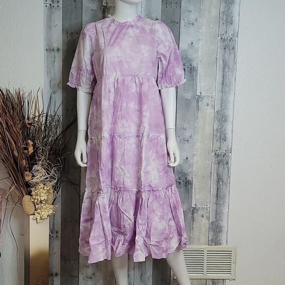 GENERATION Love Christie Tie Dye Midi Dress - Picture 2 of 12